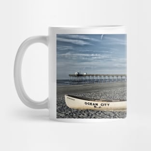 The Beach At Ocean City, NJ Mug